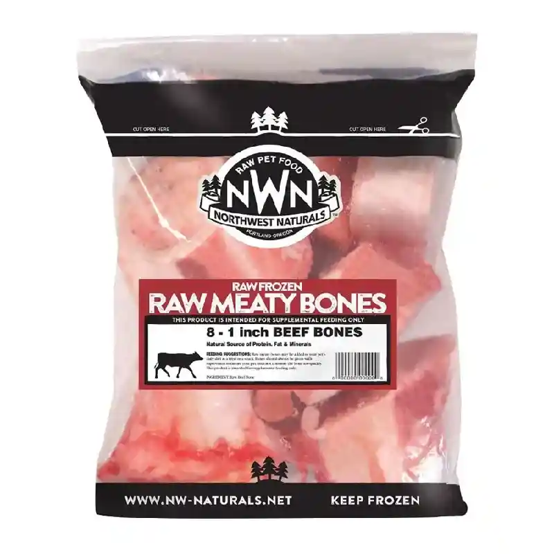 Northwest Naturals Frozen Raw Meaty Bones Small 1-2” (8PK)