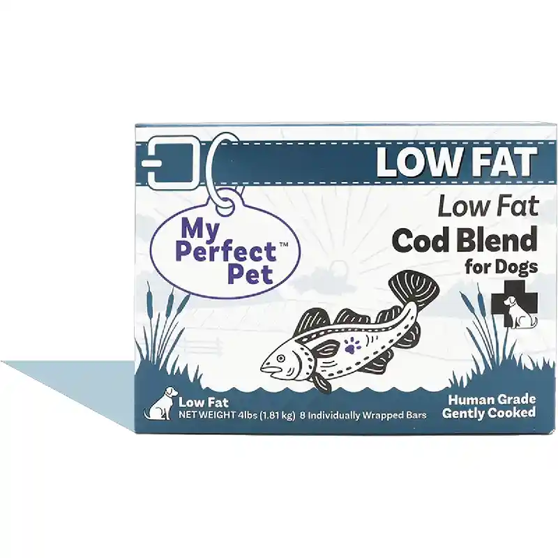 My Perfect Pet Frozen Low Fat Cod Gently Cooked Blend 4 Lb