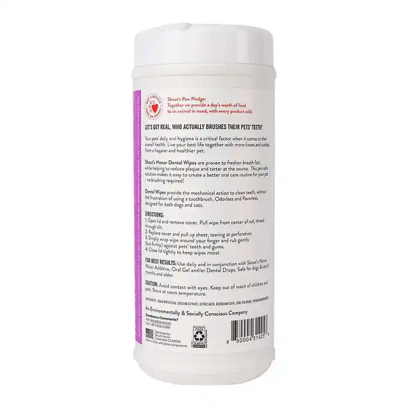 Everyday Fresh Dental Wipes (50 sheets)