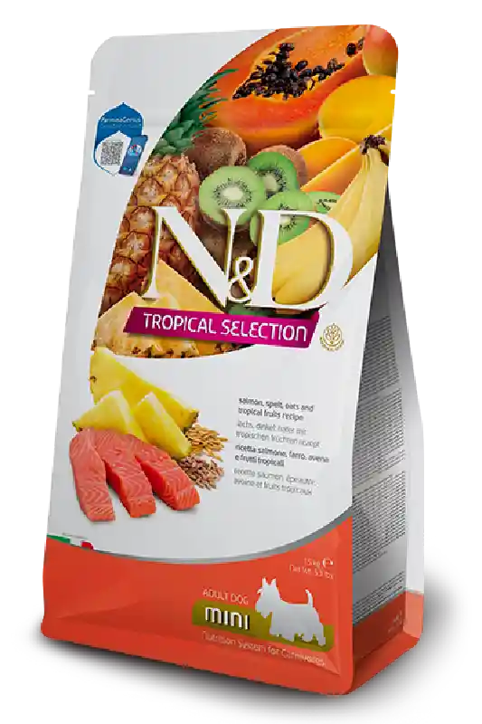 Farmina N&D Tropical Selection Salmon Adult Mini Dog Food 11LB