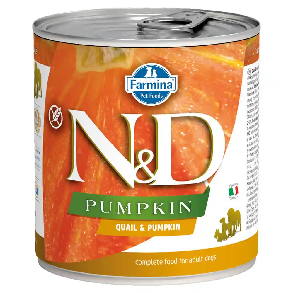 Farmina N&D Pumpkin Quail & Pomegranate Wet Dog Food 10-oz
