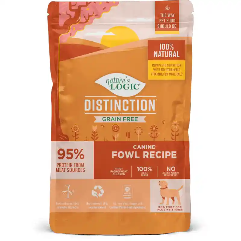 Nature's Logic Dog Distinction Gf Fowl 24#
