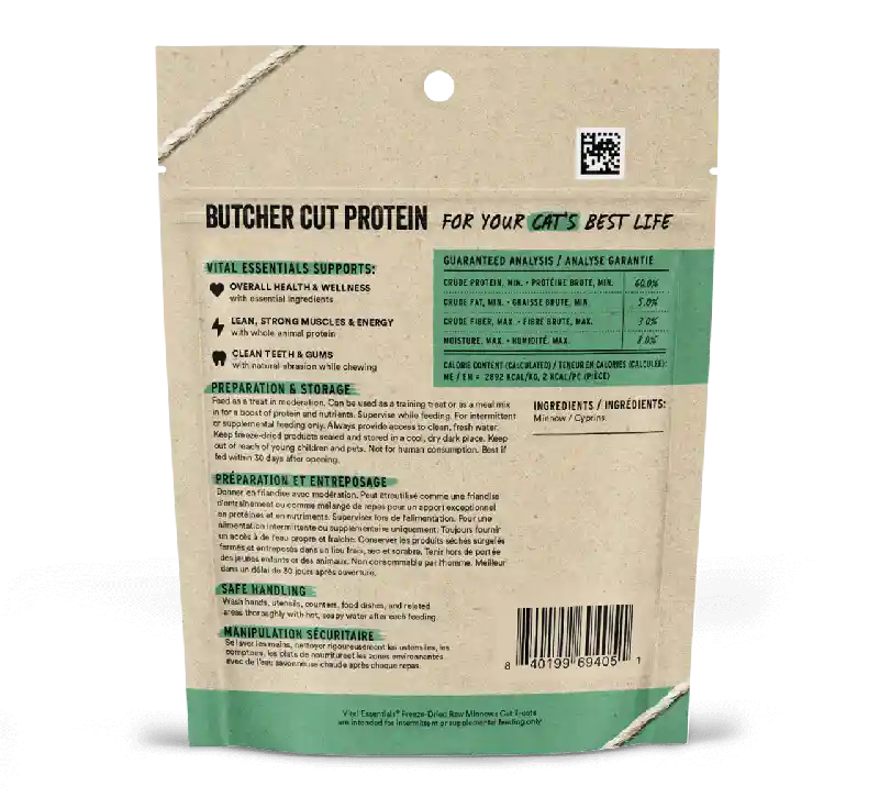 Freeze-dried Minnows Cat Treat - .5oz