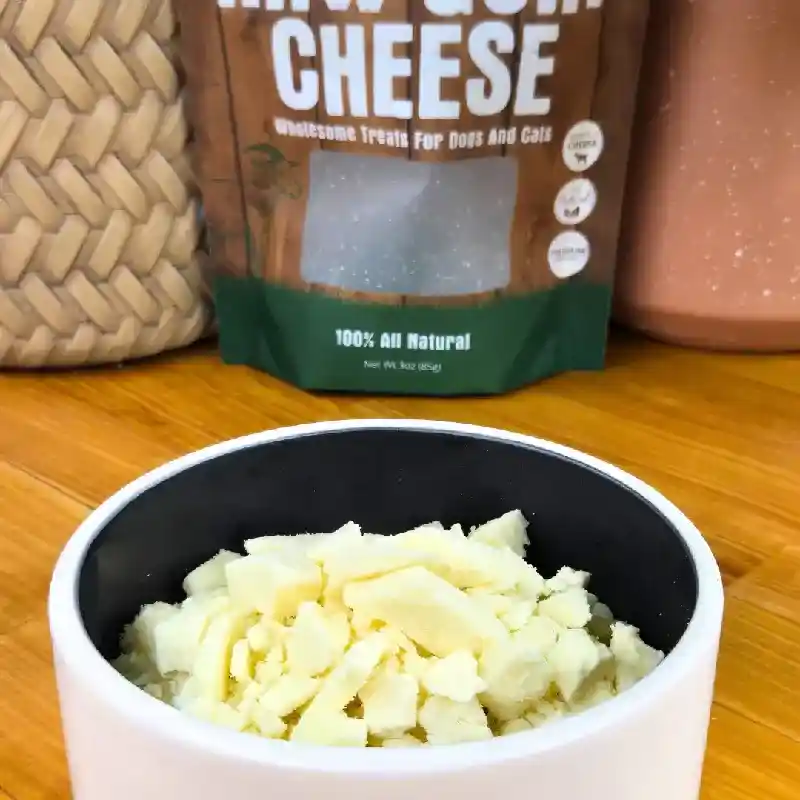 Freeze-Dried Raw Goat Cheese for Dogs and Cats 3oz