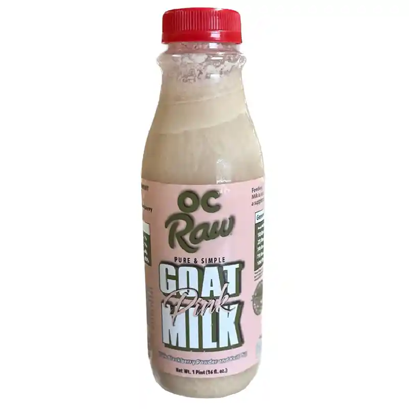 Frozen Raw Goat Milk With Blackberry and Krill Oil 16oz