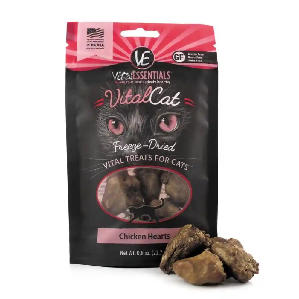 Freeze-dried Chicken Hearts Cat Treat