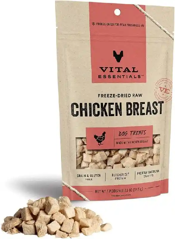 Freeze-dried Raw Chicken Breast Dog Treats