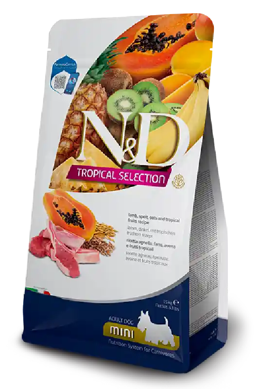 Farmina N&D Tropical Selection Lamb Adult Mini Dog Food 3.3LB