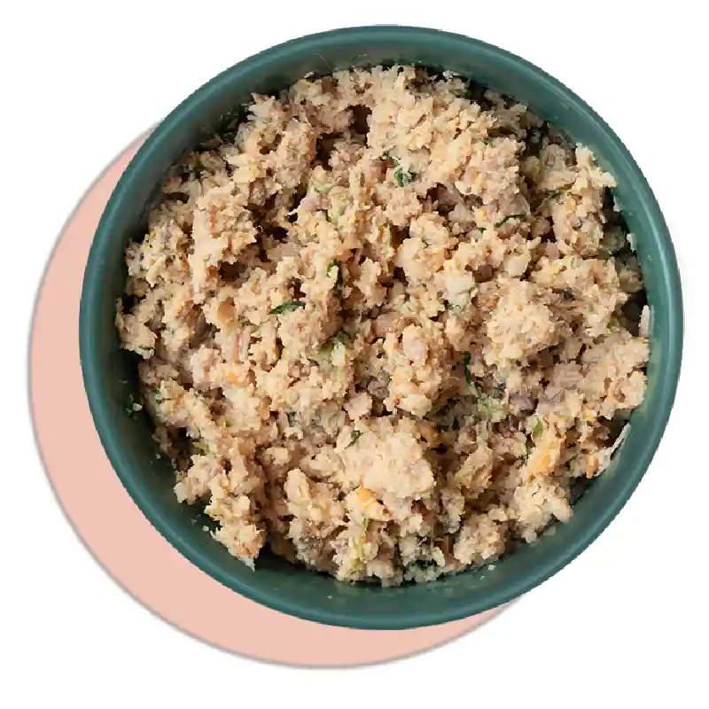 My Perfect Pet Frozen Hunter’s Turkey & Wild Salmon Gently Cooked Blend for Dogs 4-lb