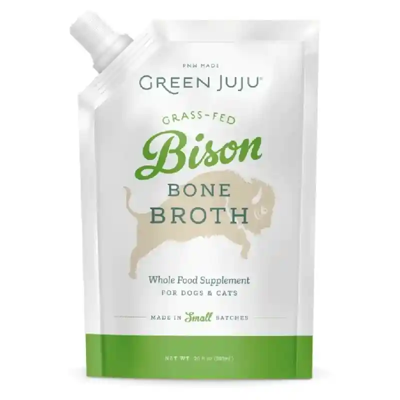 Frozen Grass-Fed Bison Bone Broth for Dogs and Cats (20-oz)