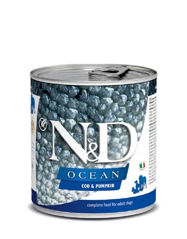 Farmina N&D Ocean Cod Pumpkin Dog food 6/10.05z