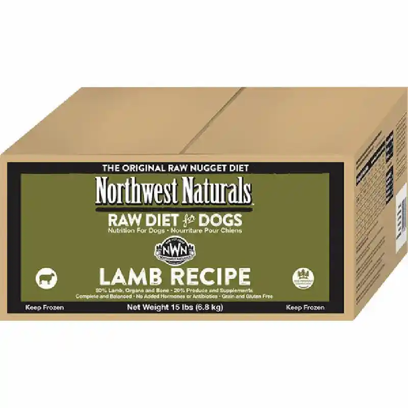 Northwest Frozen Lamb Dinner Bar Bulk 25 Lb