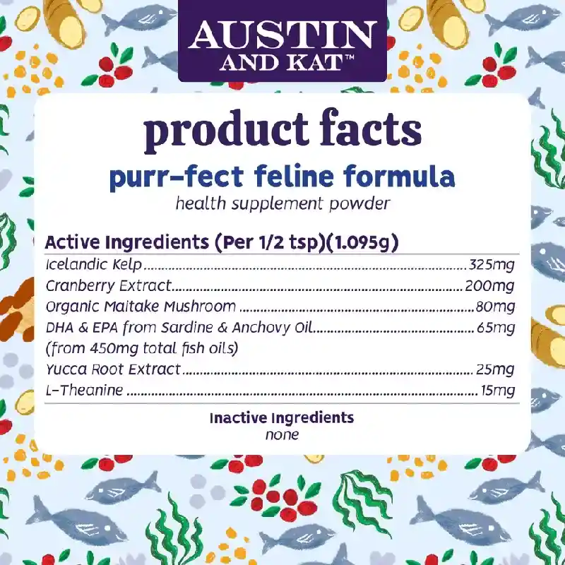 Purrfect Feline Formula Health Supplement Powder