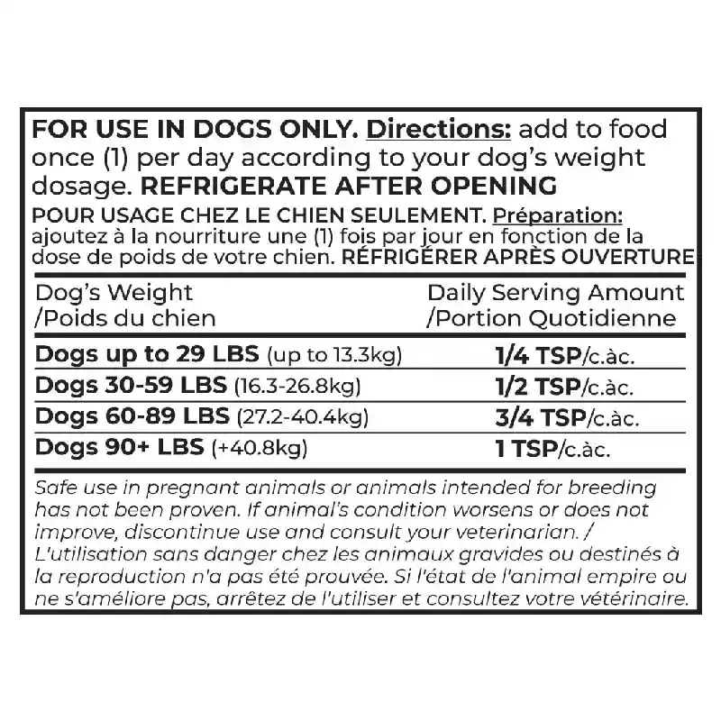 Fido’s Flora Biologically Species-Appropriate Probiotics for Your Dog 40g