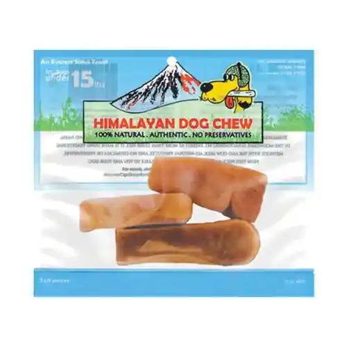 Himalayan Yak Cheese Small Dog Chews for Dogs Under 15-lb (3-pack)