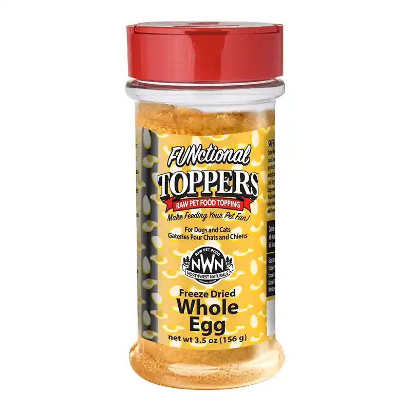 Freeze-Dried Whole Egg Topper for Dogs and Cats 4-oz