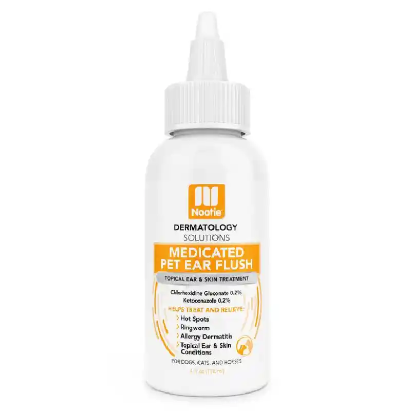 Nootie Dog Dermatology Solutions Ear Flush 4-oz