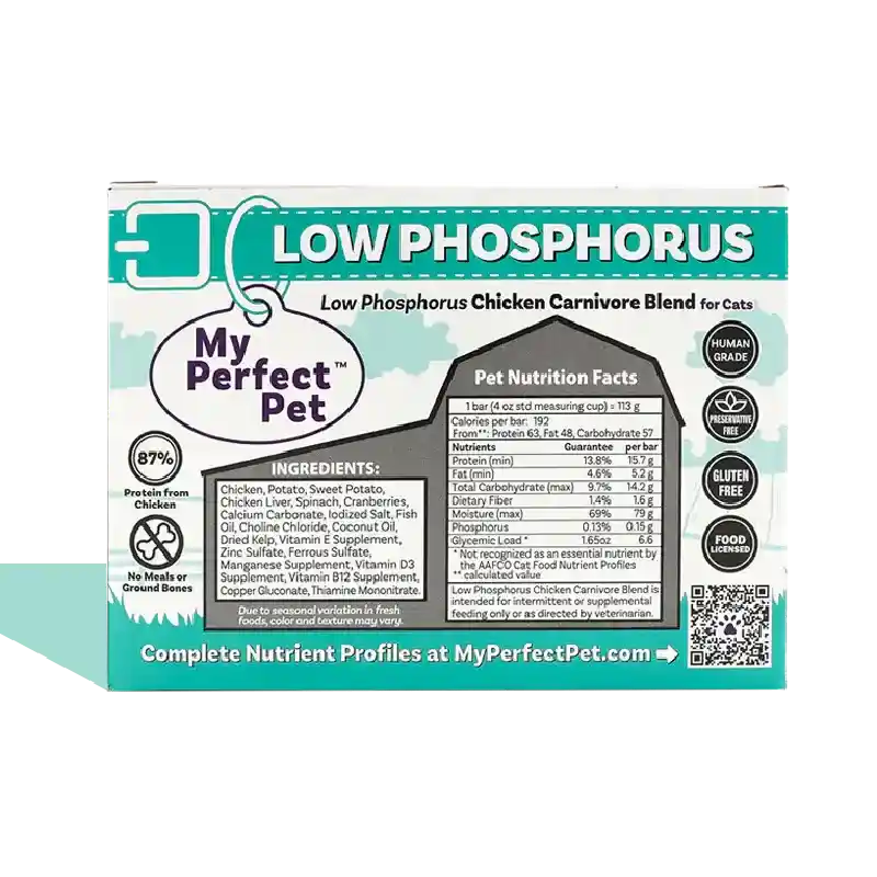 Frzn Human Grade Low Phosphorus Ckn Carnivore Gent