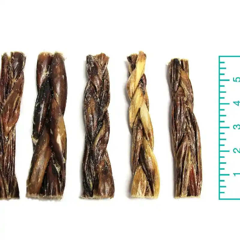 Braided Beef Gullet (Beef Esophagus) 6”