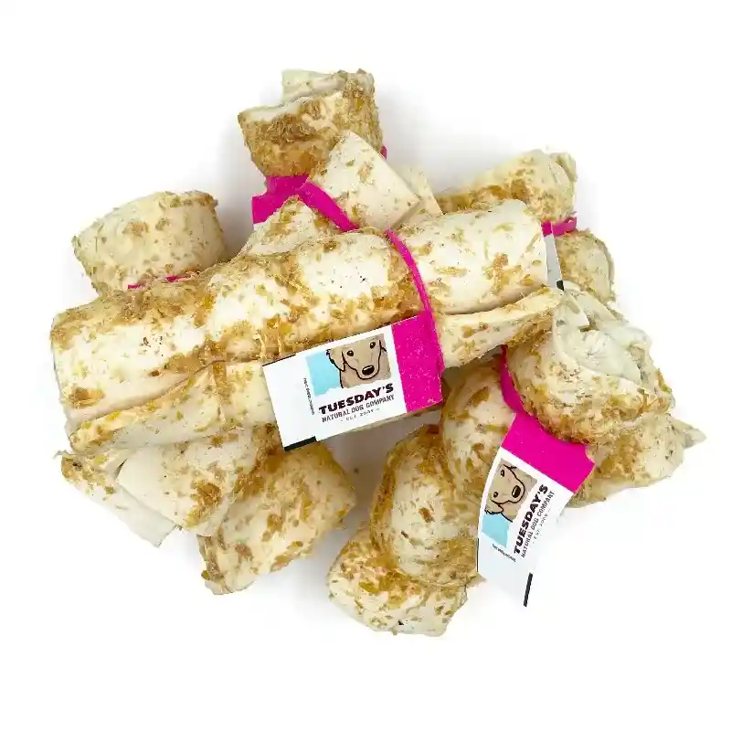 Bully Dusted Beef Cheek Roll 5-6” *NOT RAWHIDE*