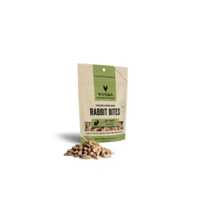 Freeze-dried Rabbit Bites Cat Treat - .9oz