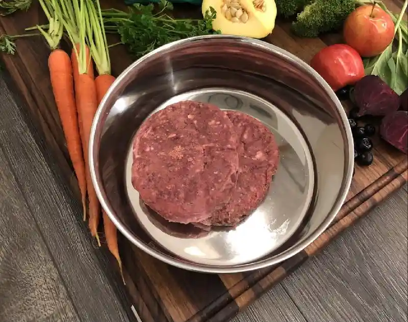 Frozen Raw Rabbit & Produce Patties for Dogs 6-lb