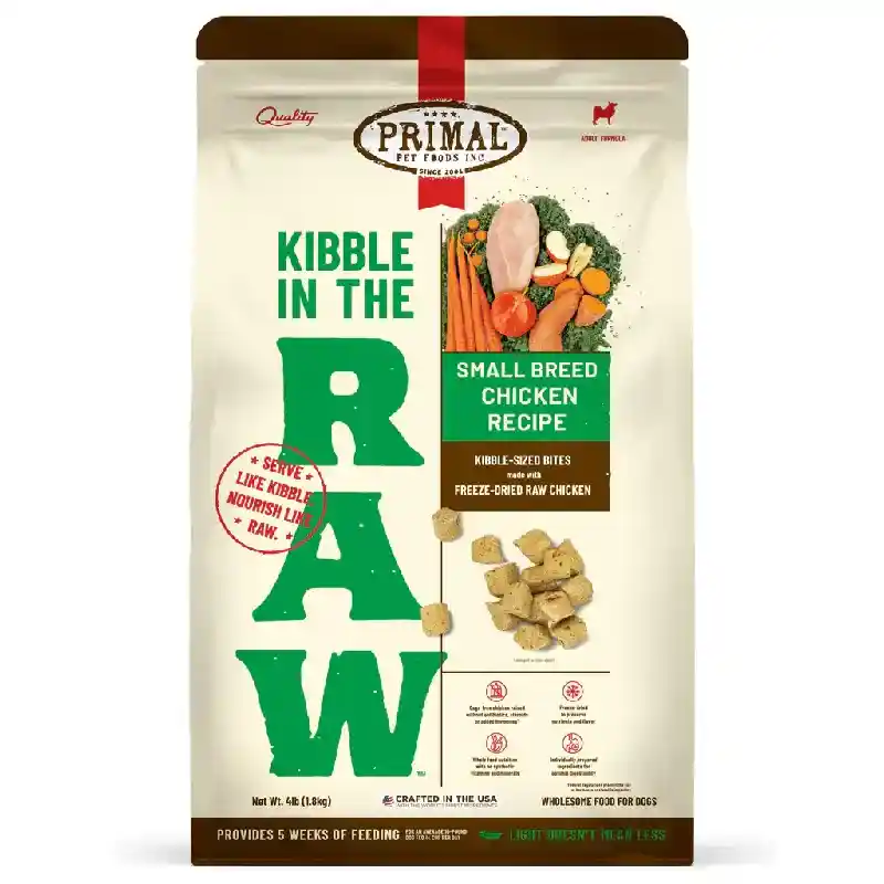 Primal Fd Canine Kitr - Small Breed Recipe 4lb