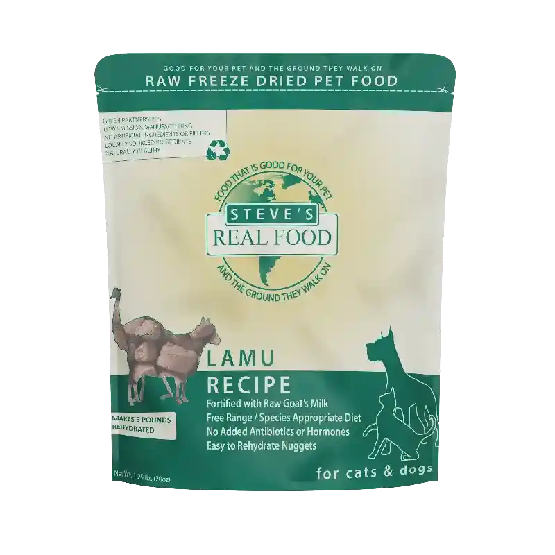 Steve's Freeze Dried Lamu Nuggets 1.25lb