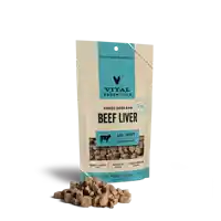 Freeze-dried Raw Beef Liver Dog Treats