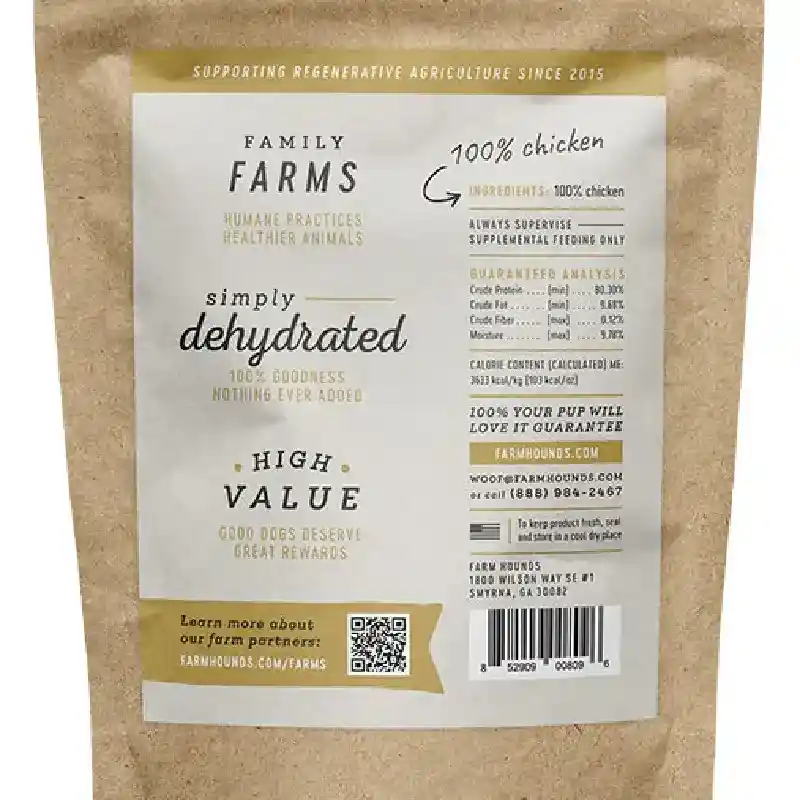 Farm Hounds Chicken Jerky 3.5OZ