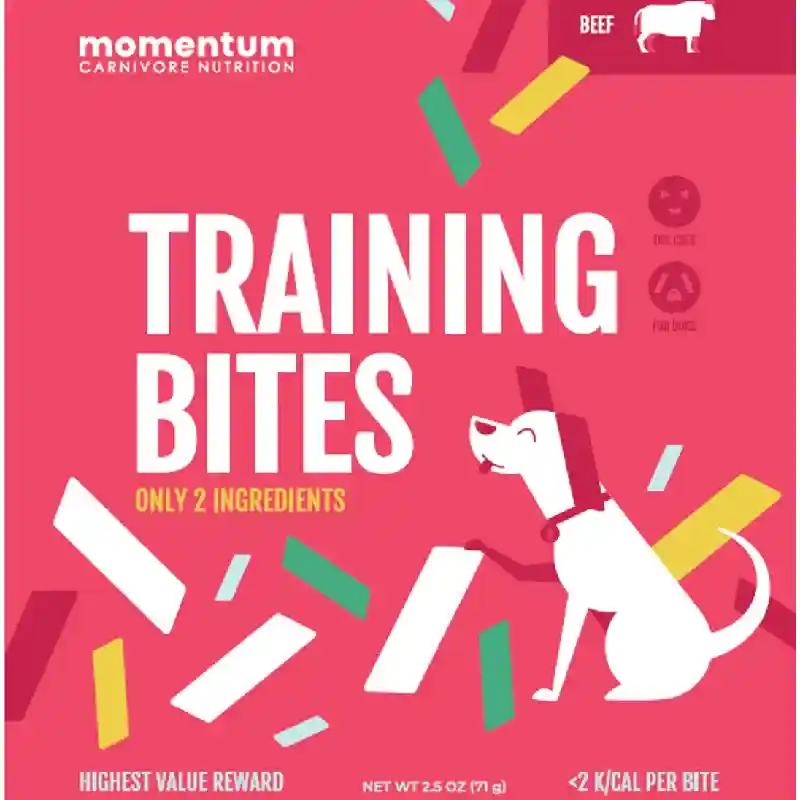 Momentum Treats Training Bites Beef 2.5oz