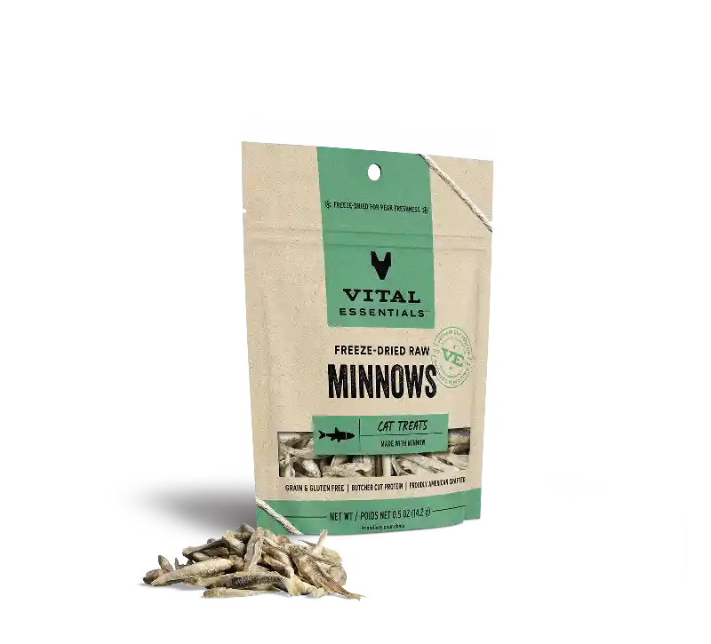 Freeze-dried Minnows Cat Treat - .5oz