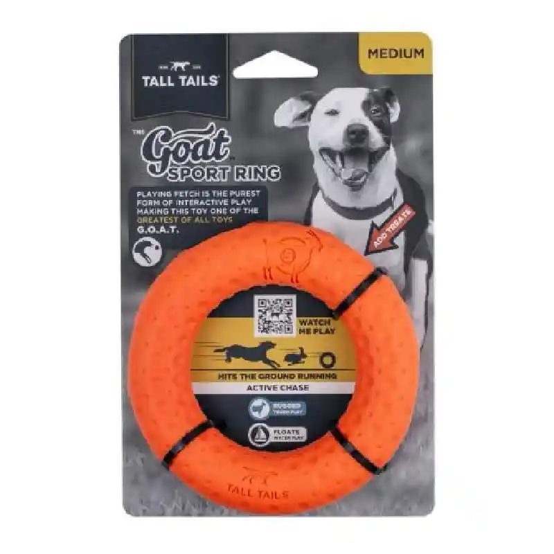 Goat Rubber Ring 5in Toy