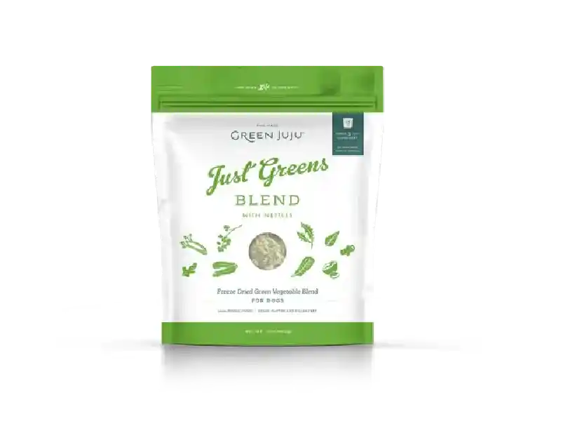 Freeze-Dried Just Greens Veggie Blend with Nettles for Dogs 1.75-oz