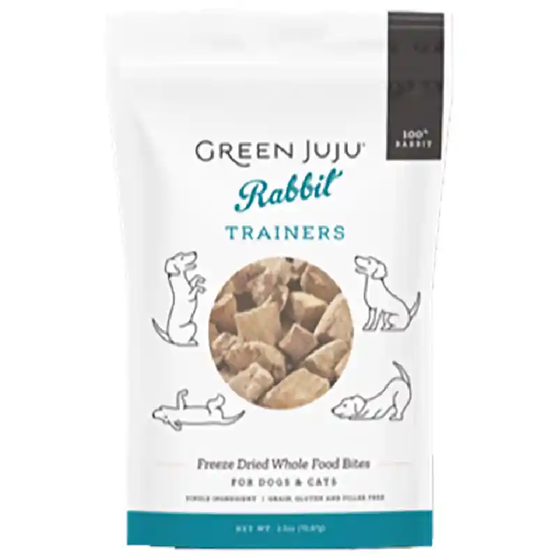 Freeze-Dried Rabbit Trainers for Dogs & Cats 2.5-oz