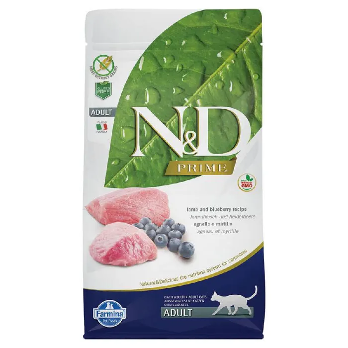 Farmina N&D Cat Prime Lamb & Blueberry 11 Lbs