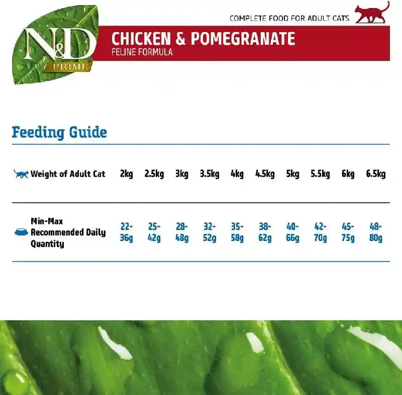 Farmina N&D Prime Chicken & Pomegranate Adult Cat Food 3.3LB
