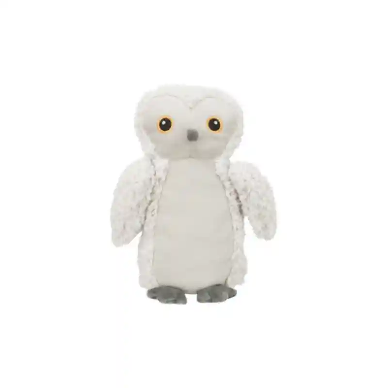 Trixie Eco-Friendly Plush Owl “Emily” With Squeaker Toy