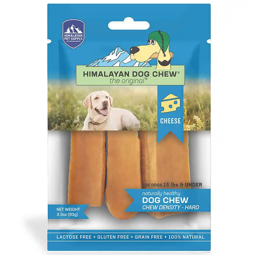 Himalayan Yak Cheese Small Dog Chews for Dogs Under 15-lb (3-pack)