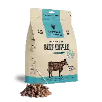 Freeze-dried Raw Beef Entree Dog Food Mini Nibs - 25oz