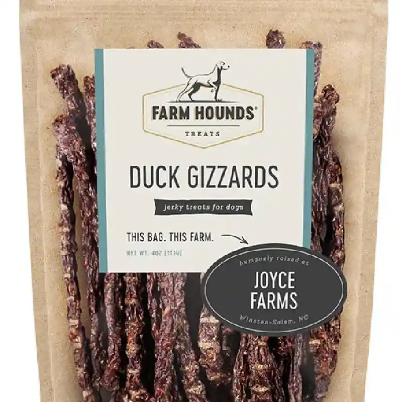 Farm Hounds Duck Gizzards 4-oz