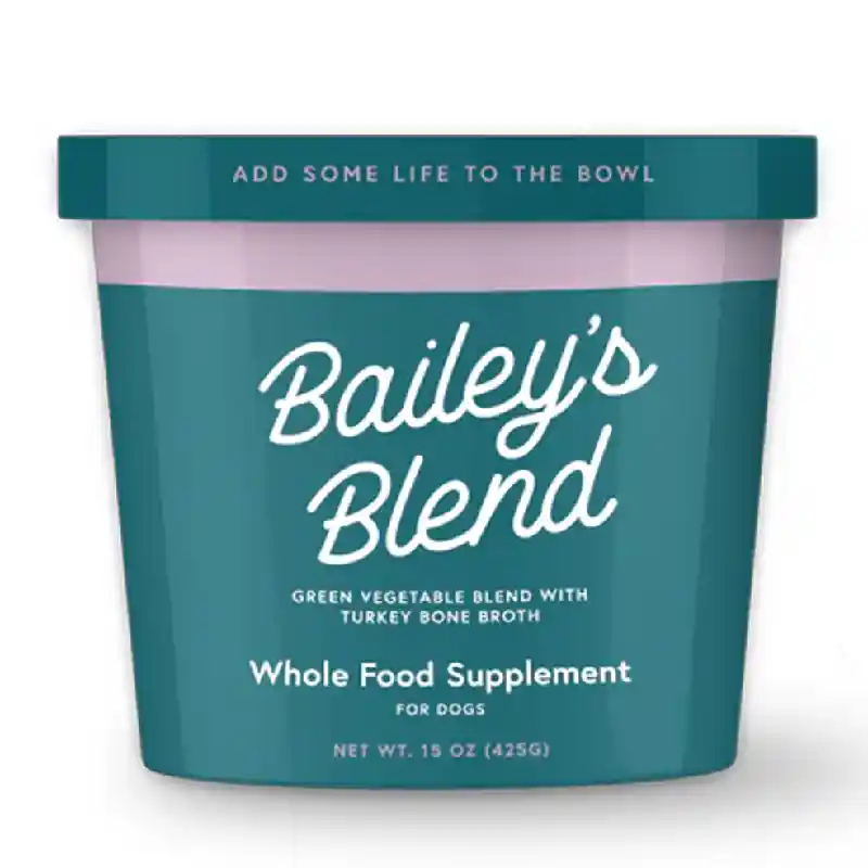 Frozen Bailey's Blend Whole Food Supplement for Dogs 15-oz