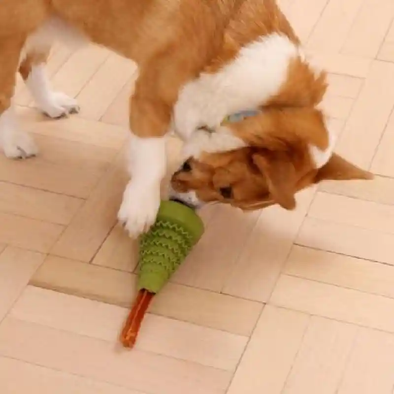 Nat Rubber Evergreen Tree Reward Dog Toy
