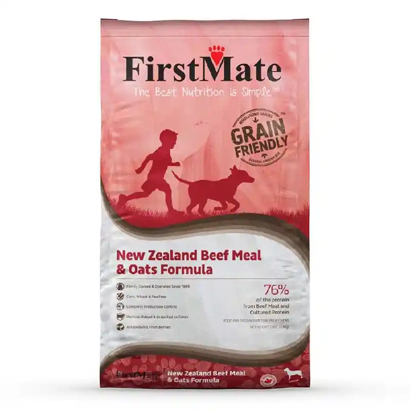 FirstMate Grain Friendly New Zealand Bf & Oats 25LB