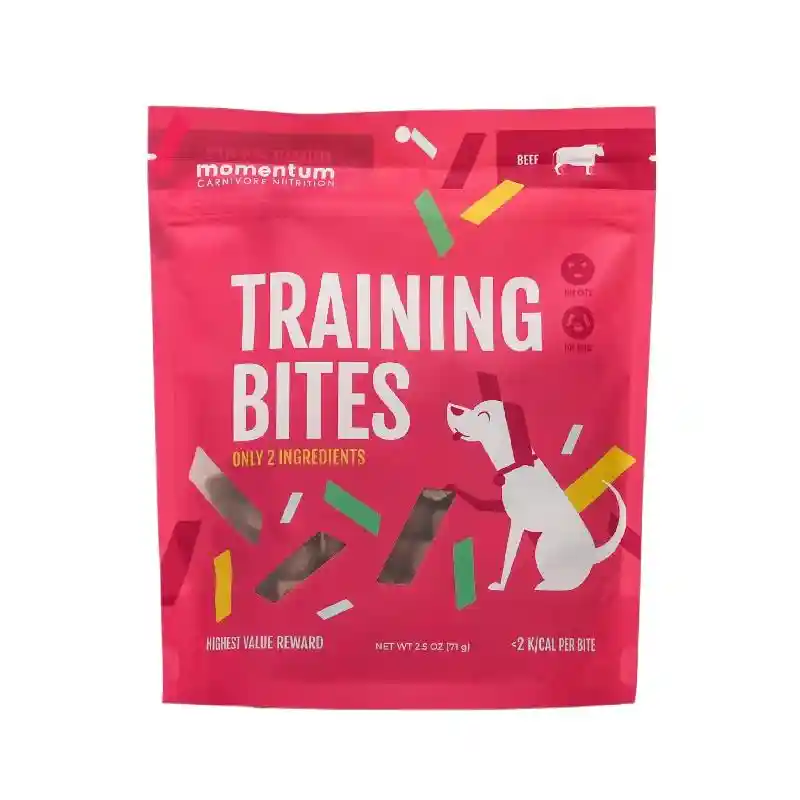 Momentum Treats Training Bites Beef 2.5oz