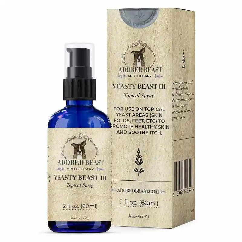 Yeasty Beast III Topical Spray for Dogs 60mL