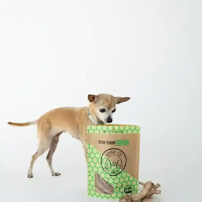 Winnie Lou Freeze-Dried Bison Tendons