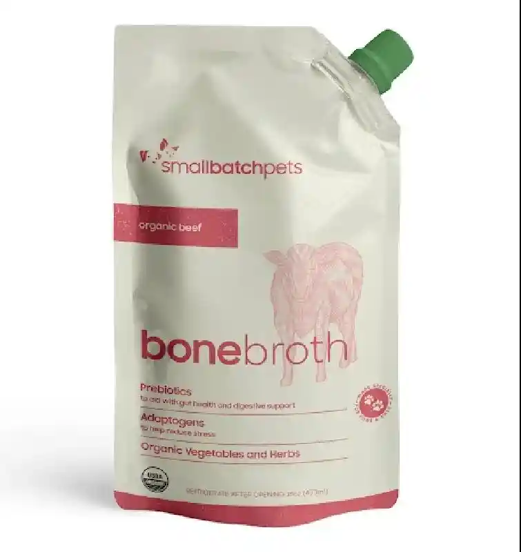 SmallBatch Orgnc Bf Bone Broth 16-oz