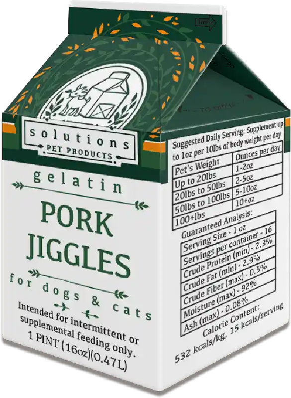 Solutions Pork Jiggles 16oz