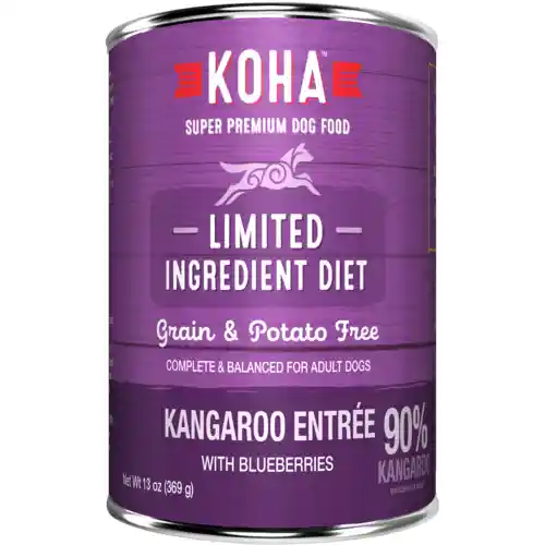 Koha Dog Lid Gf Wild Kangaroo Pate Can 13 Oz